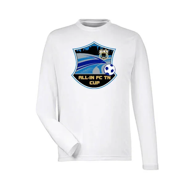Team 365 Zone Performance Long Sleeve Shirts All In FC TN Cup