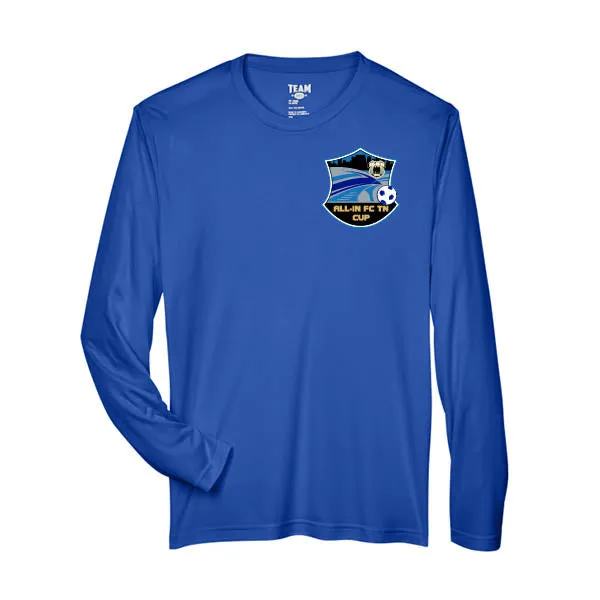 Team 365 Zone Performance Long Sleeve Shirts All In FC TN Cup