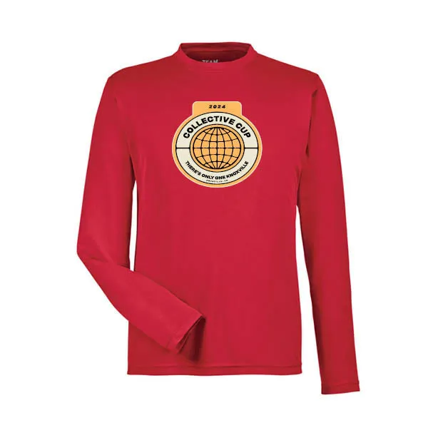 Team 365 Zone Performance Long Sleeve Shirts Knoxville Collective Cup