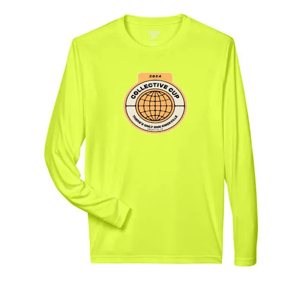 Team 365 Zone Performance Long Sleeve Shirts Knoxville Collective Cup