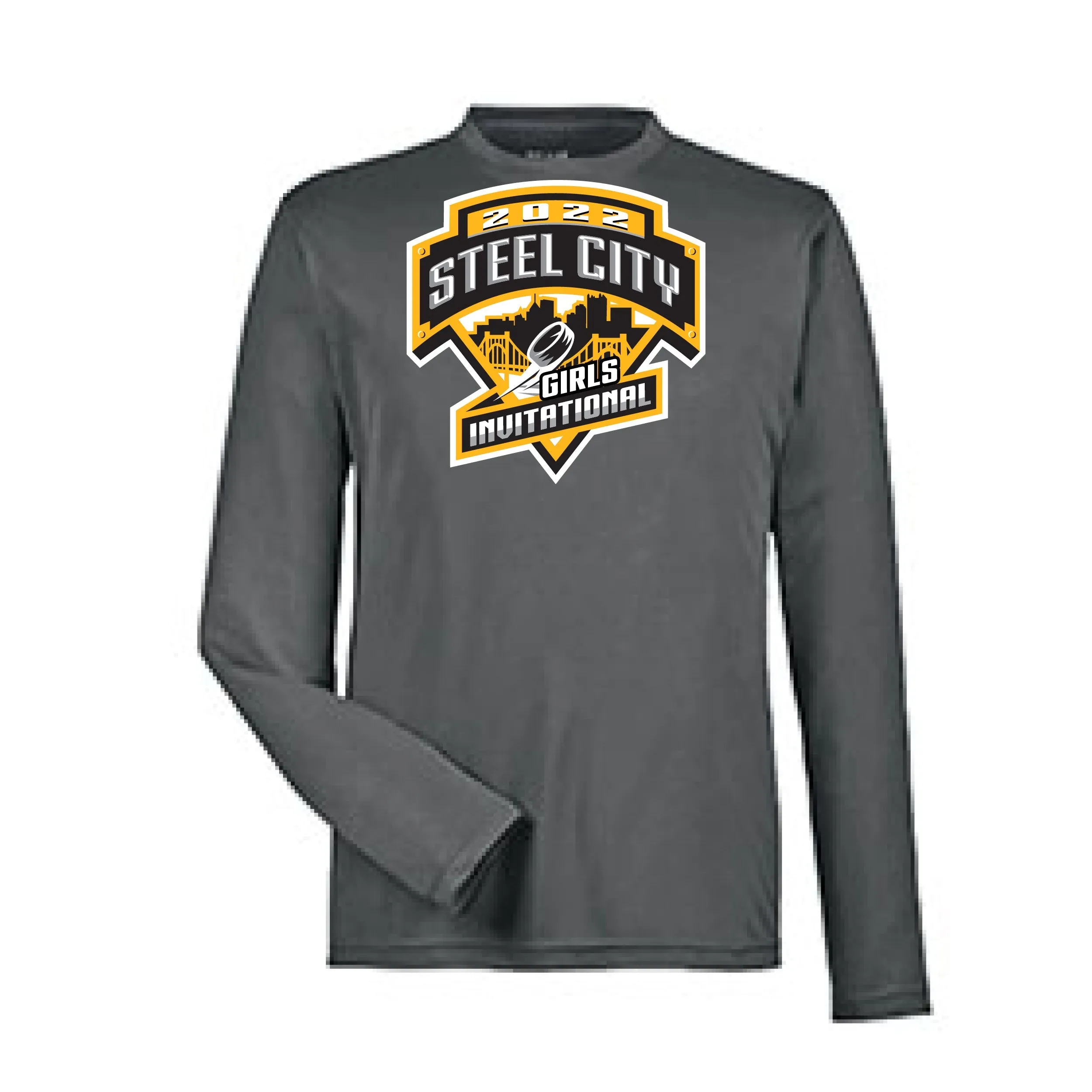 Team 365 Zone Performance Long Sleeve Shirts Steel City Girls Invitational