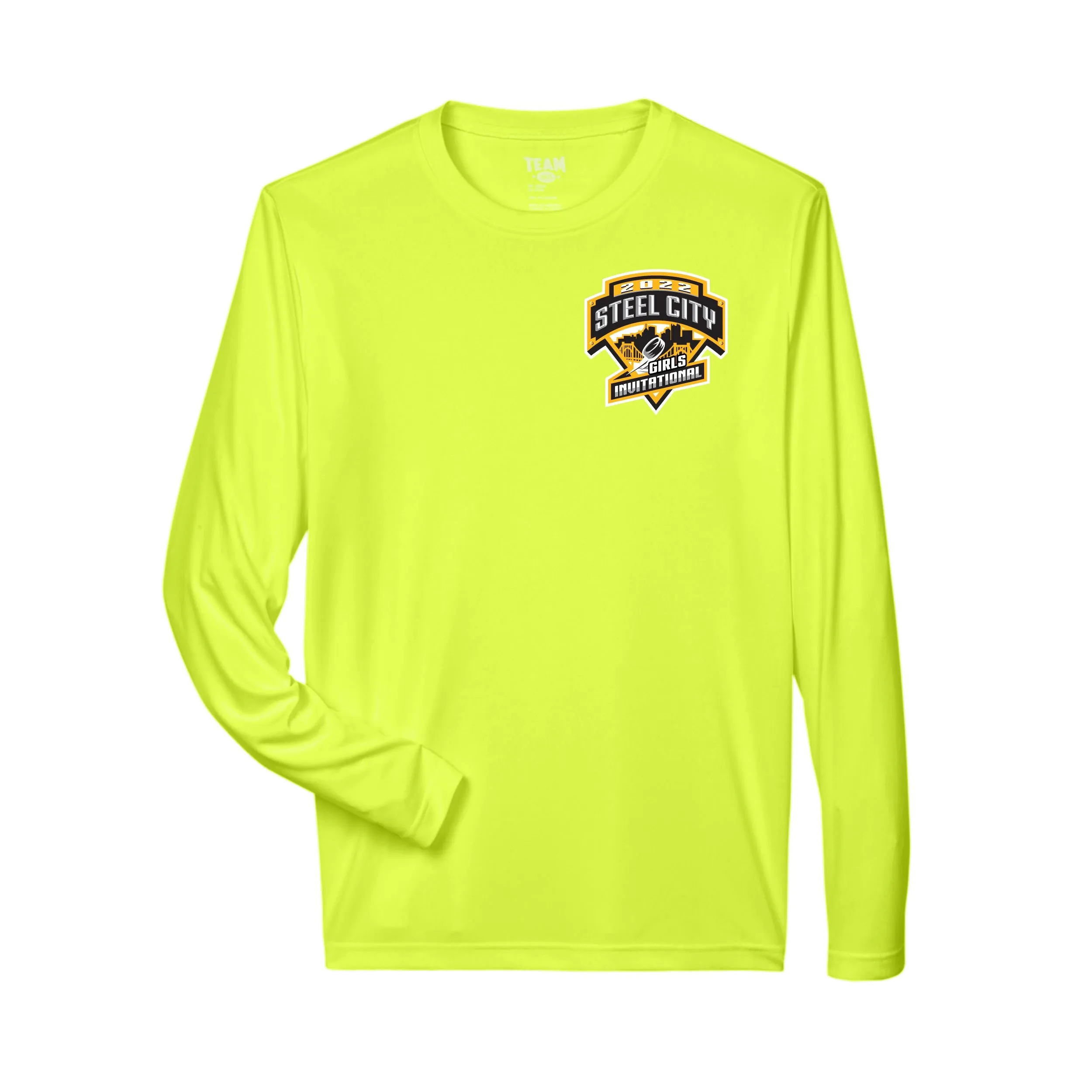Team 365 Zone Performance Long Sleeve Shirts Steel City Girls Invitational