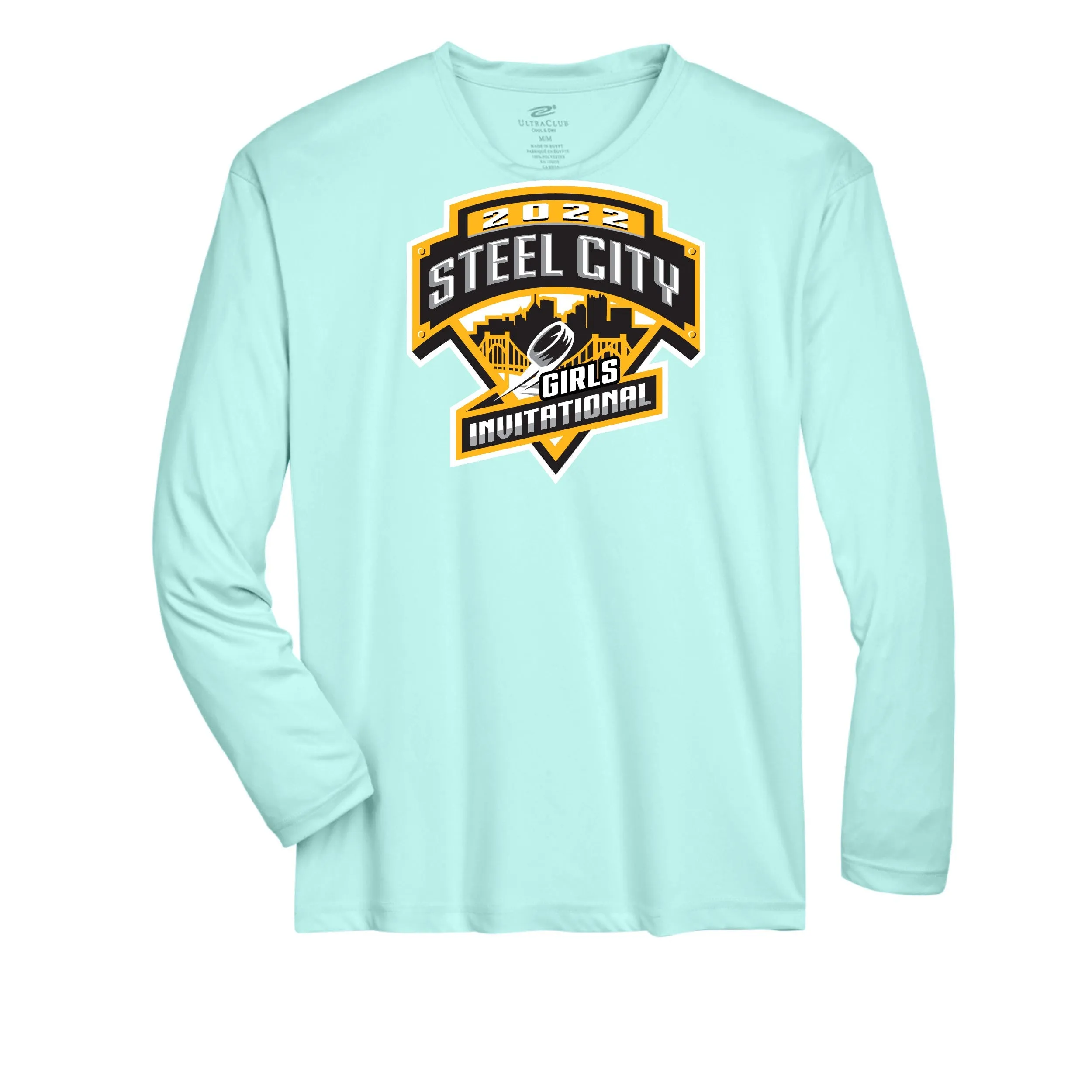 Team 365 Zone Performance Long Sleeve Shirts Steel City Girls Invitational