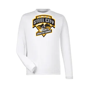 Team 365 Zone Performance Long Sleeve Shirts Steel City Girls Invitational