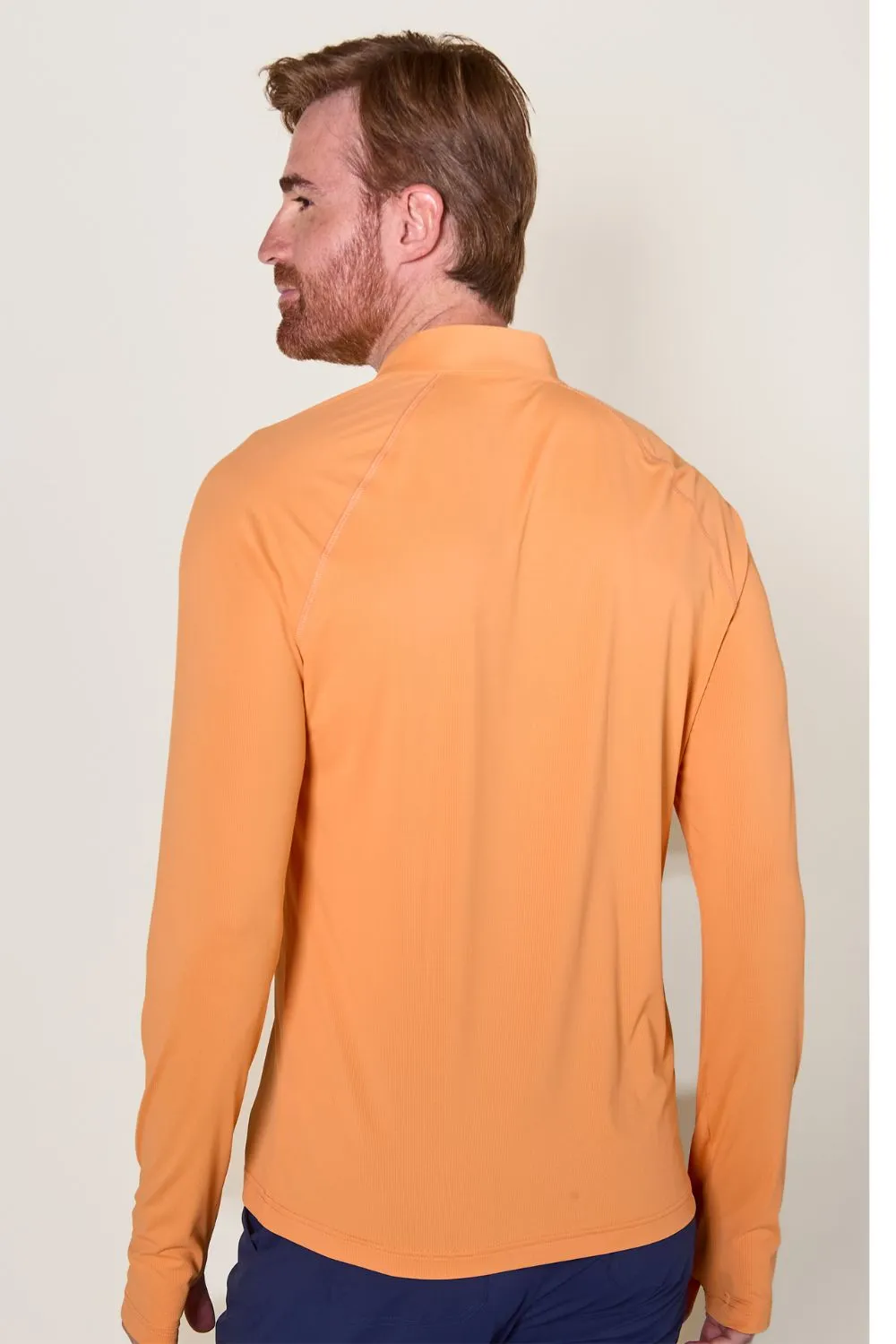 Tee shirt de sport anti-UV homme à manches longues - Melon Glacé - Nuvées