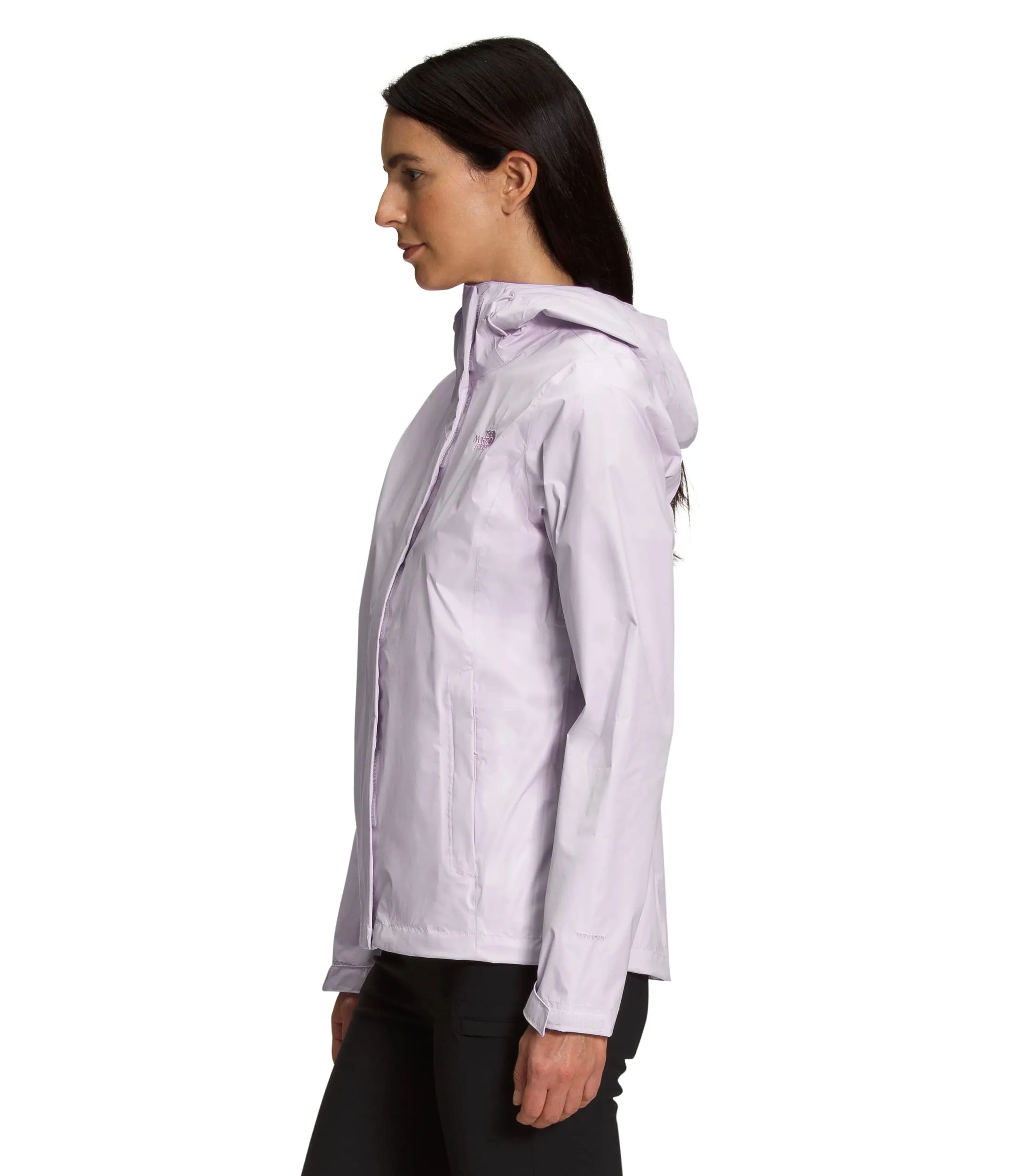 THE NORTH FACE Women’s Venture 2 Waterproof Hooded Rain Jacket (Standard and Plus Size) Small Lavender Fog