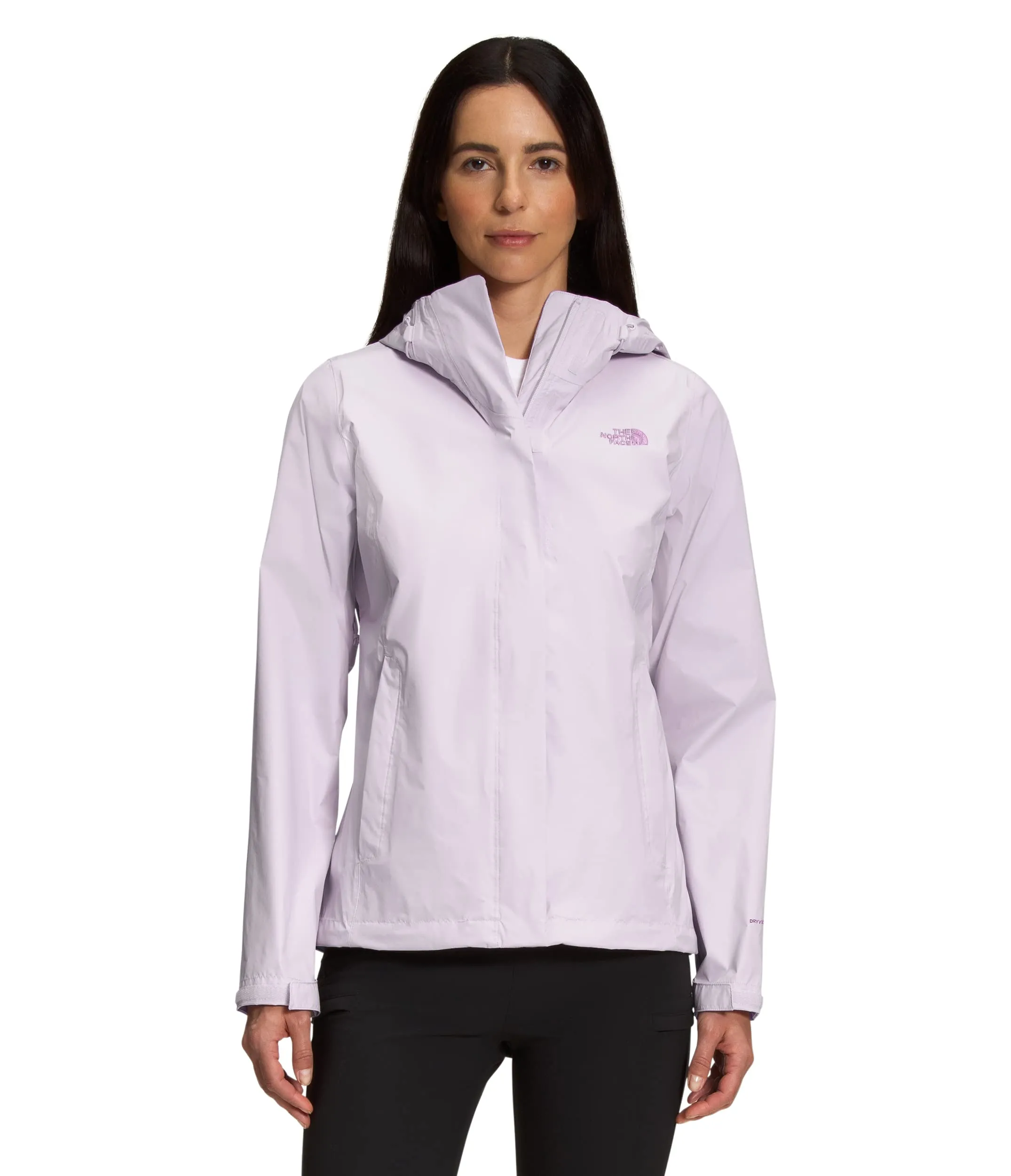THE NORTH FACE Women’s Venture 2 Waterproof Hooded Rain Jacket (Standard and Plus Size) Small Lavender Fog