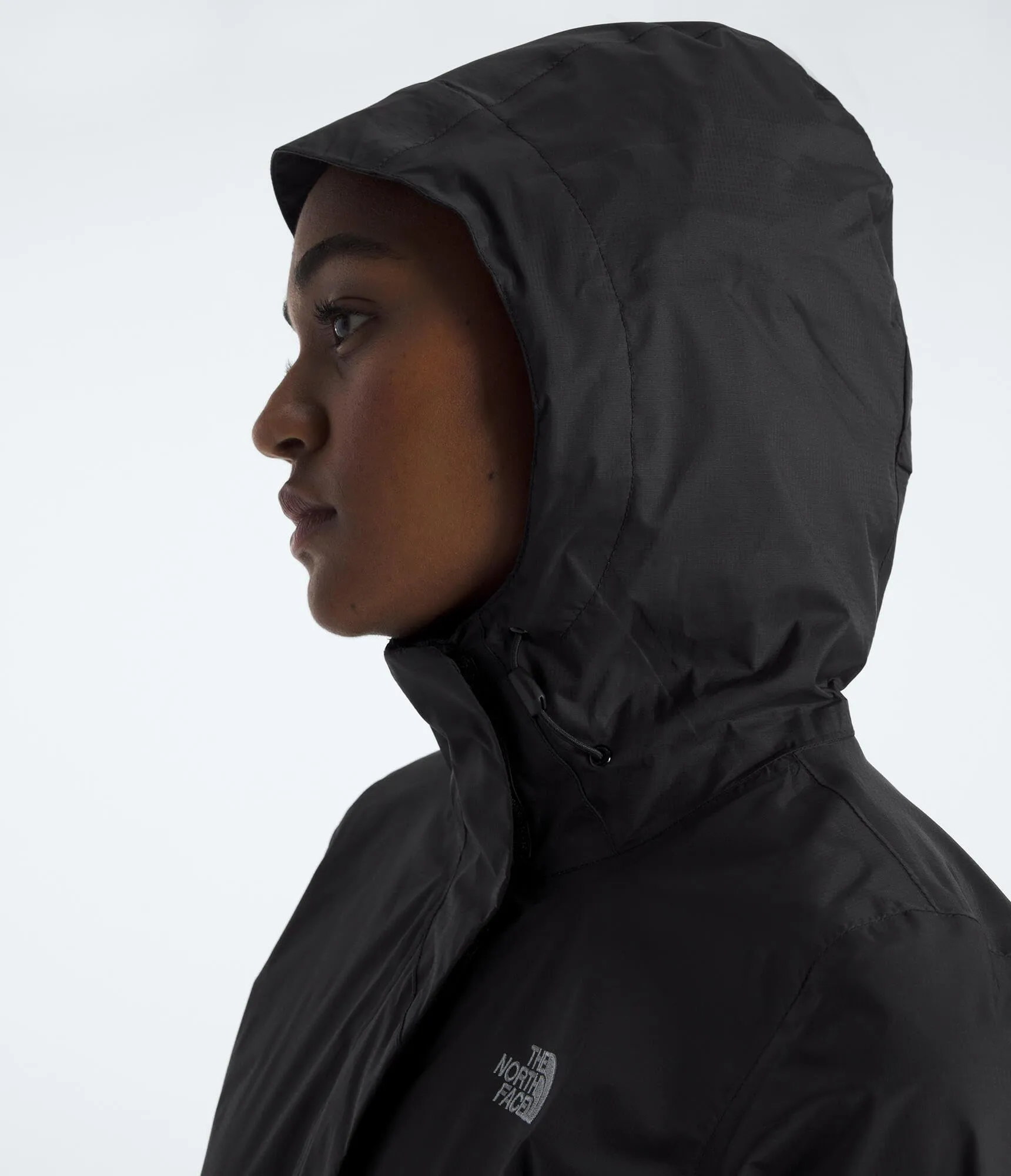 THE NORTH FACE Women’s Venture 2 Waterproof Hooded Rain Jacket (Standard and Plus Size) X-Small Tnf Black