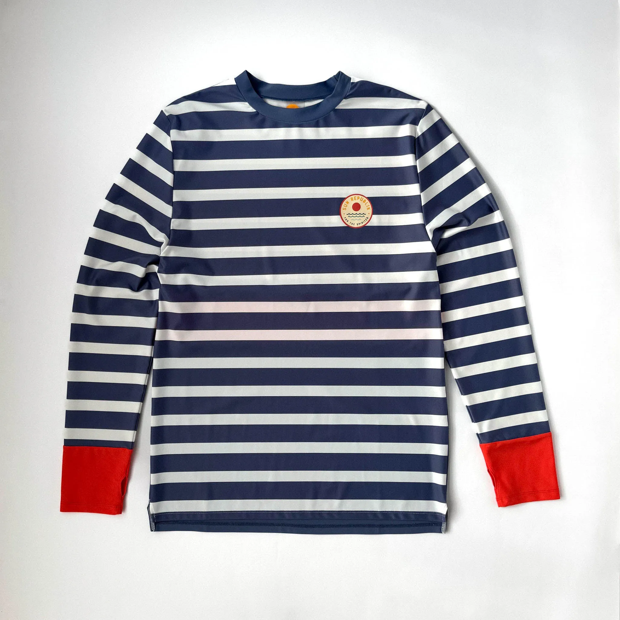THE SUN SEEKER RASHIE | LONG SLEEVE | STRIPE BLUE