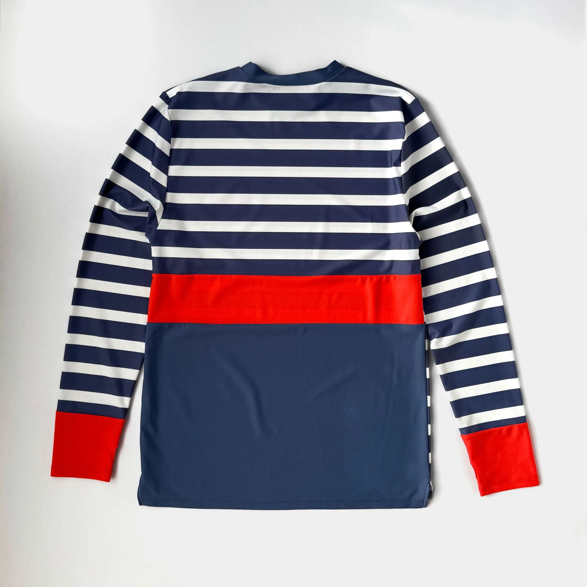 THE SUN SEEKER RASHIE | LONG SLEEVE | STRIPE BLUE