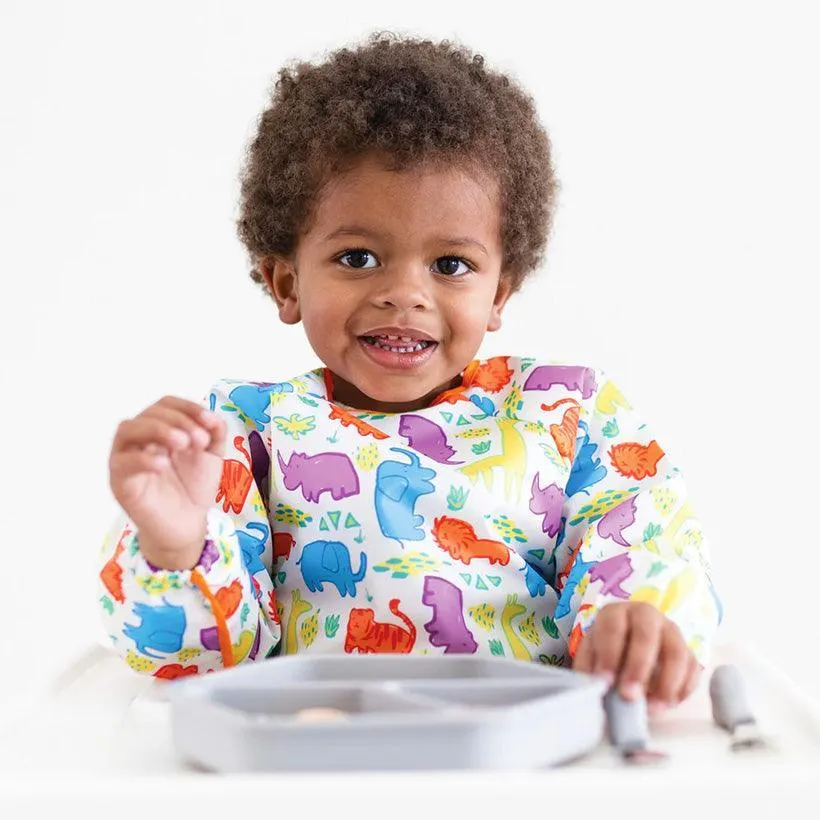 Tiny Twinkle Mess-proof Long Sleeve Waterproof Bibs