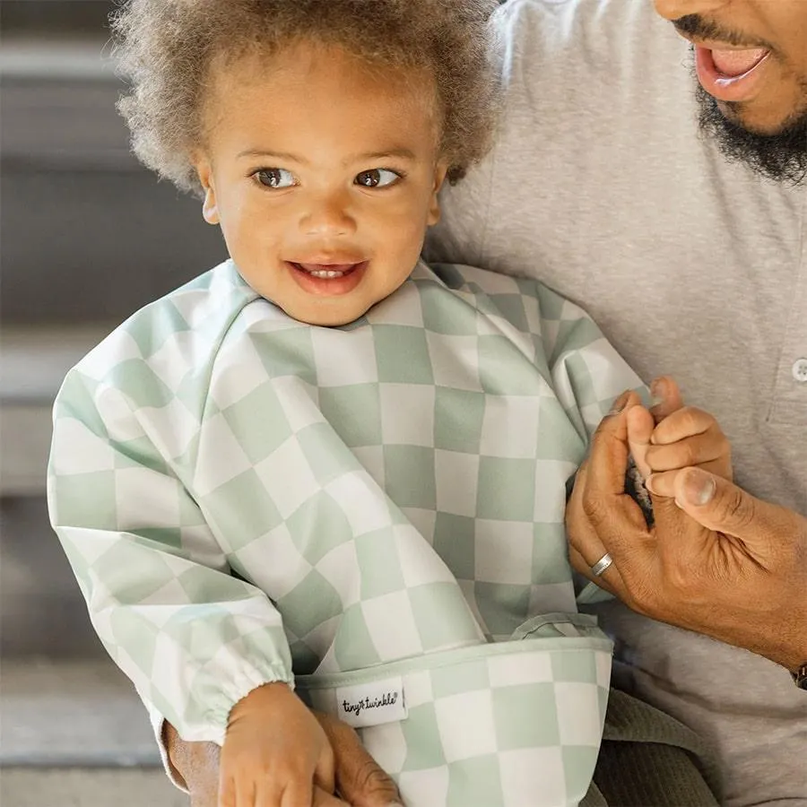 Tiny Twinkle Mess-proof Long Sleeve Waterproof Bibs