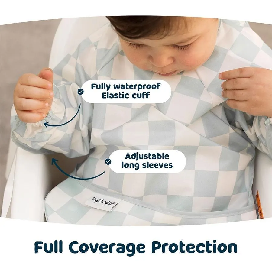 Tiny Twinkle Mess-proof Long Sleeve Waterproof Bibs
