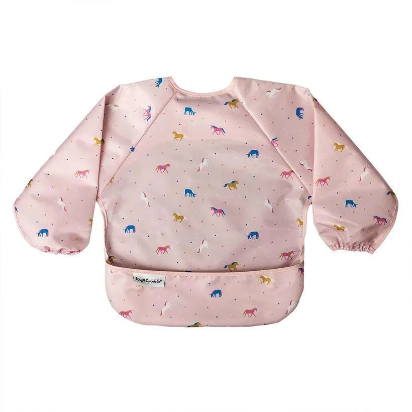 Tiny Twinkle Mess-proof Long Sleeve Waterproof Bibs
