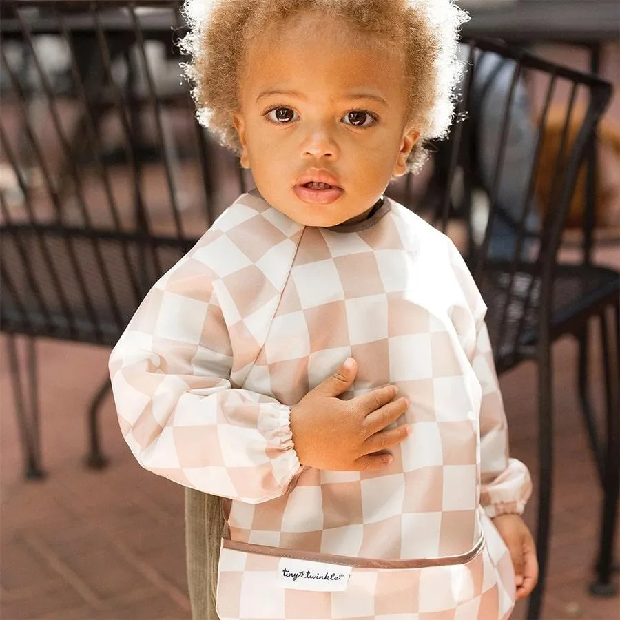 Tiny Twinkle Mess-proof Long Sleeve Waterproof Bibs
