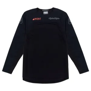 TLD 25.1 SCOUT OFFROAD SE JERSEY SYSTEMS BLACK