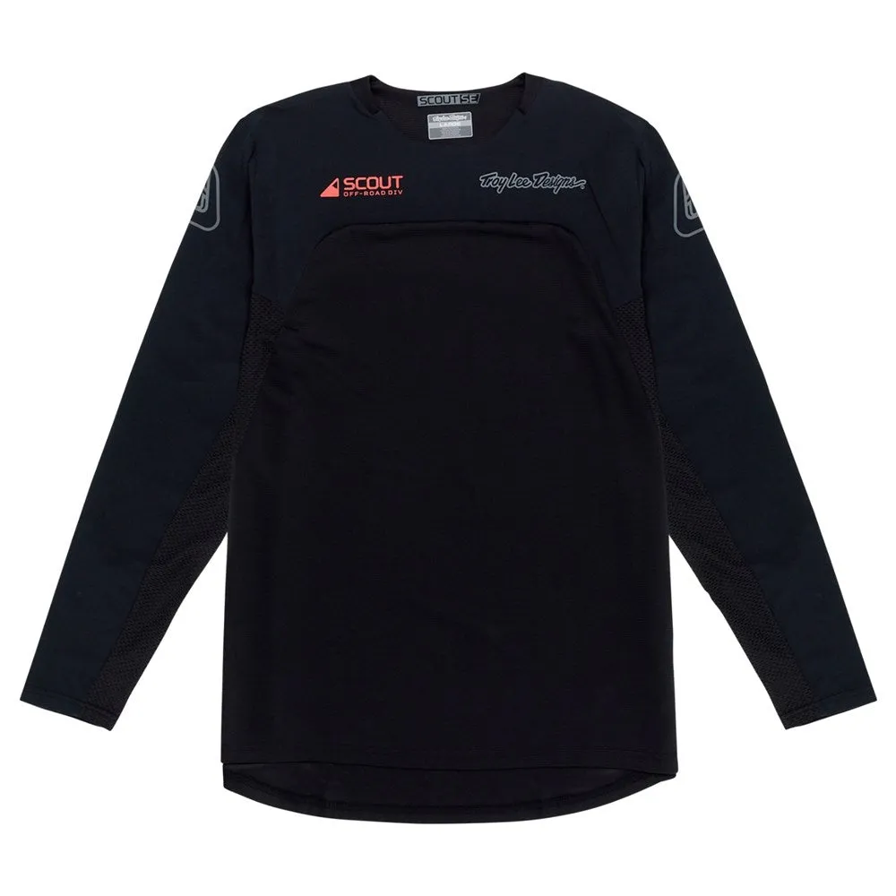 TLD 25.1 SCOUT OFFROAD SE JERSEY SYSTEMS BLACK