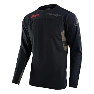 TLD SCOUT OFFROAD SE JERSEY SYSTEMS BRUSHED CAMO BL