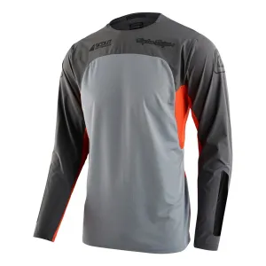 TLD SCOUT OFFROAD SE JERSEY SYSTEMS GREY / NEON ORA