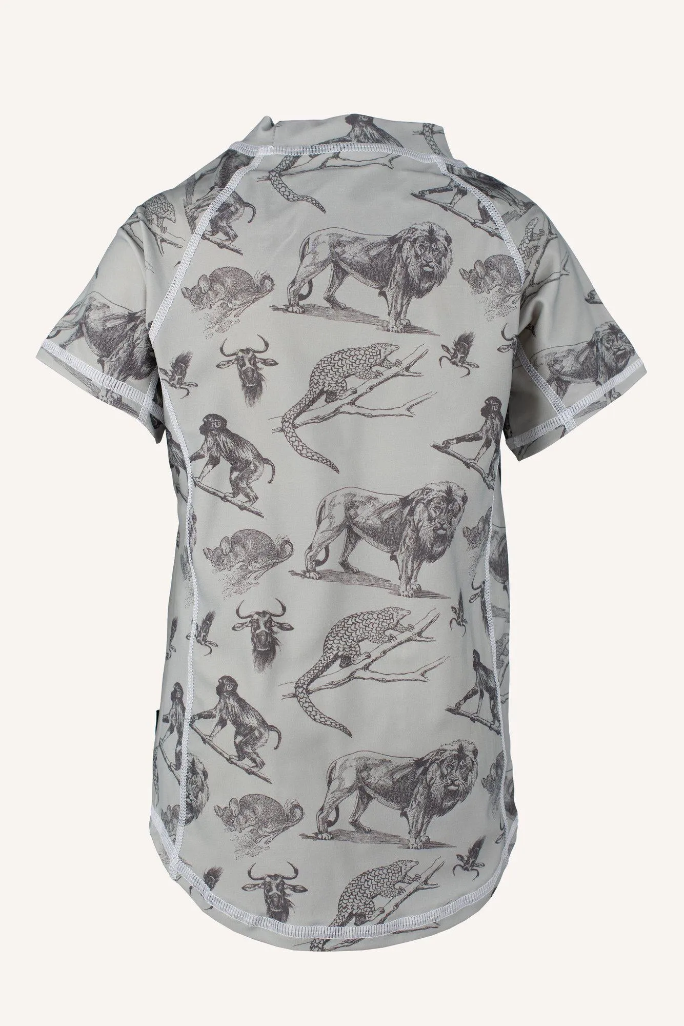 TOBAGO T-SHIRT - MINT GREEN/GREY
