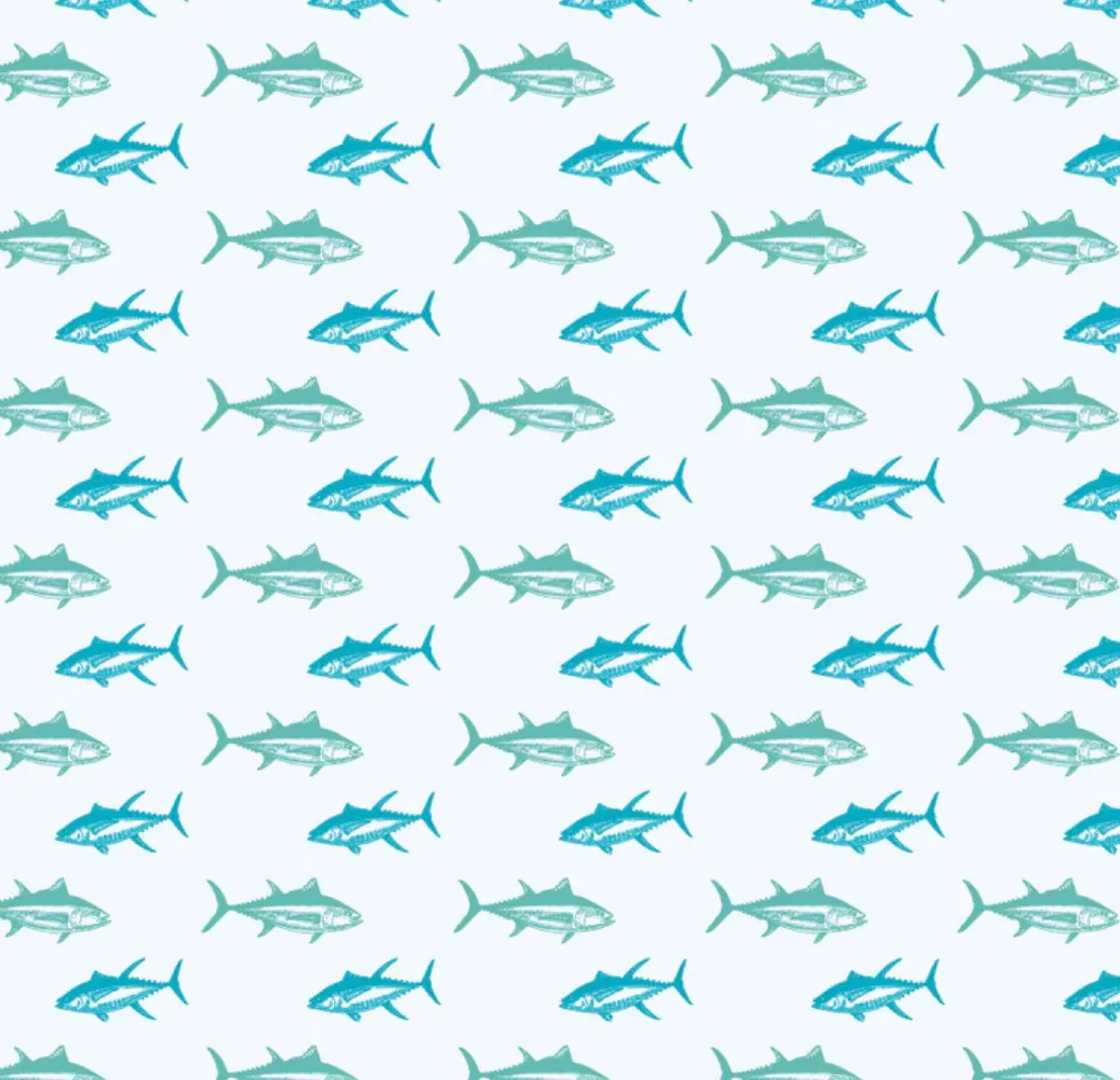 Twin Tuna Print Pro Performance Polo