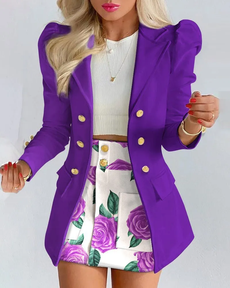 Two piece set casual fashion women wear