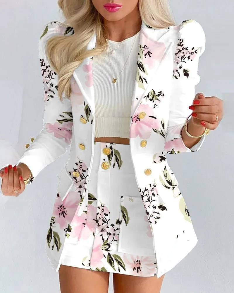 Two piece set casual fashion women wear