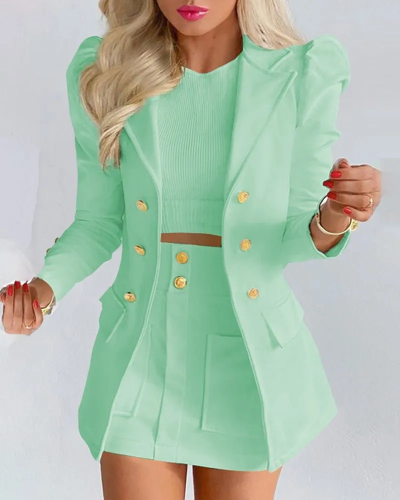 Two piece set casual fashion women wear