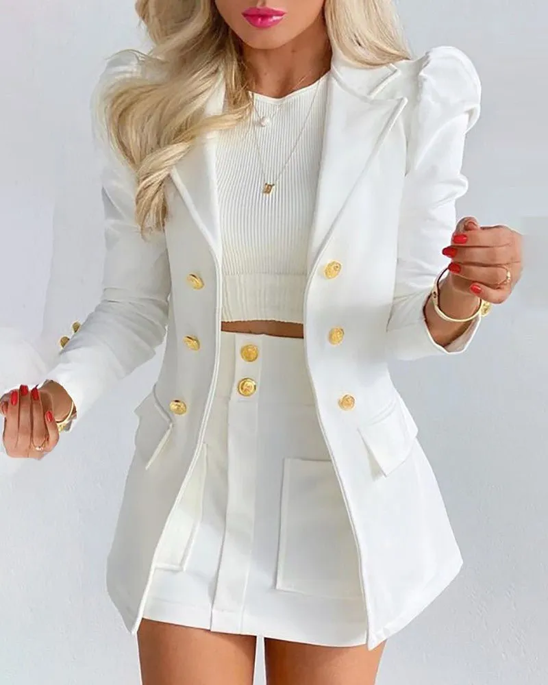 Two piece set casual fashion women wear
