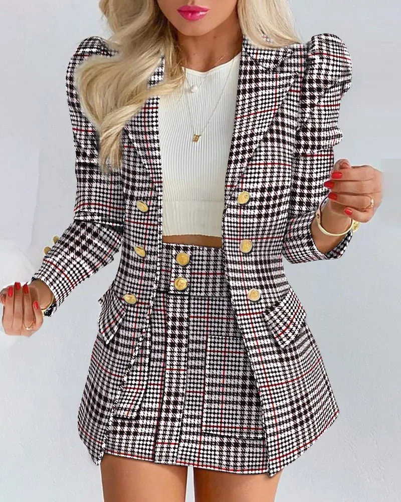 Two piece set casual fashion women wear
