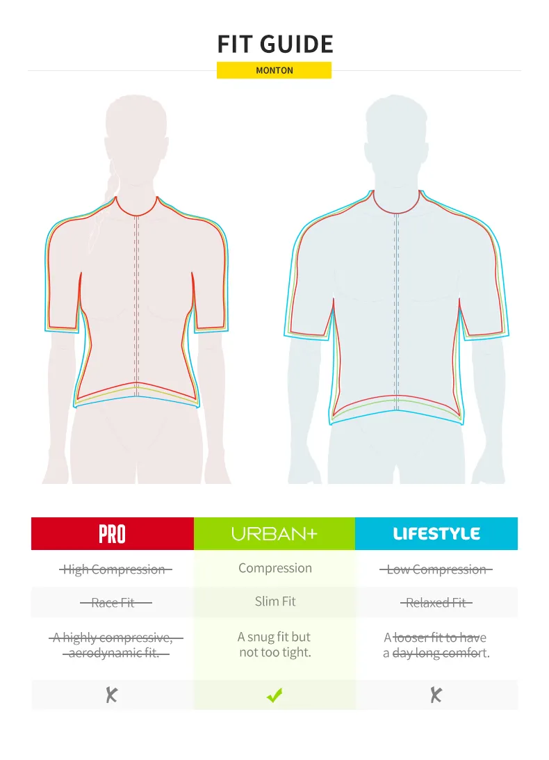 URBAN  MENS JERSEY AIRGLOW