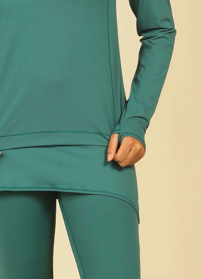 UV Pro Shirt (Verde Real) UPF 50 
