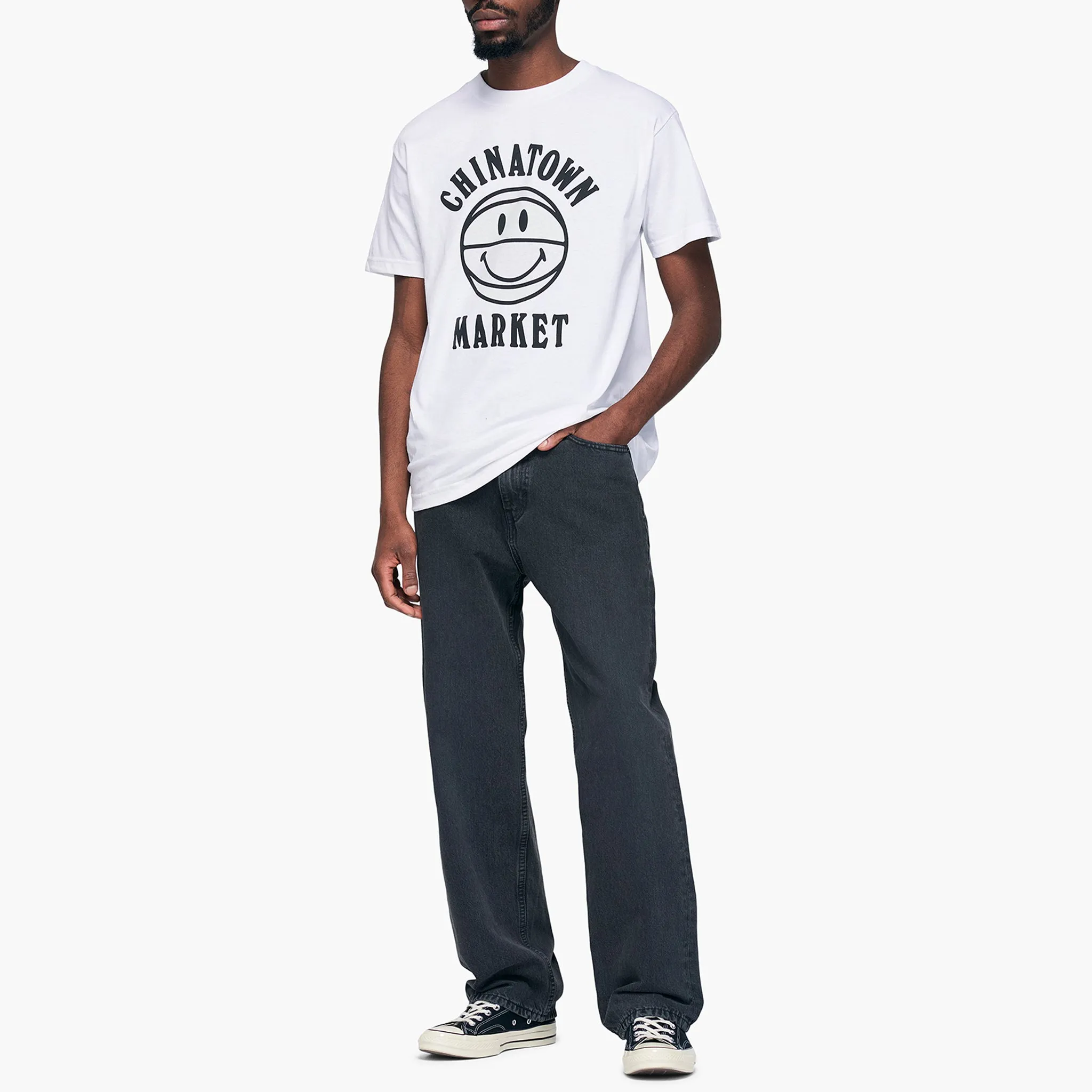 UV Smiley Basketball Tee