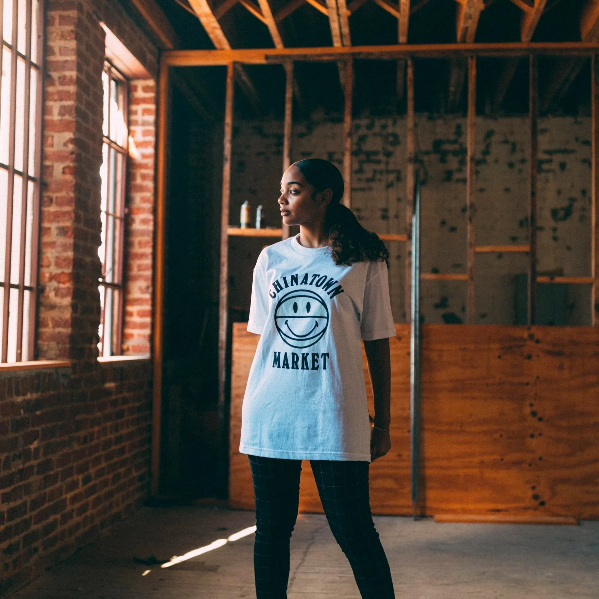 UV Smiley Basketball Tee