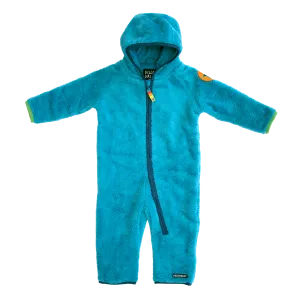 Villervalla - Lined Pile Fleece Suit - Fjord ** LAST SIZE 74/80cm