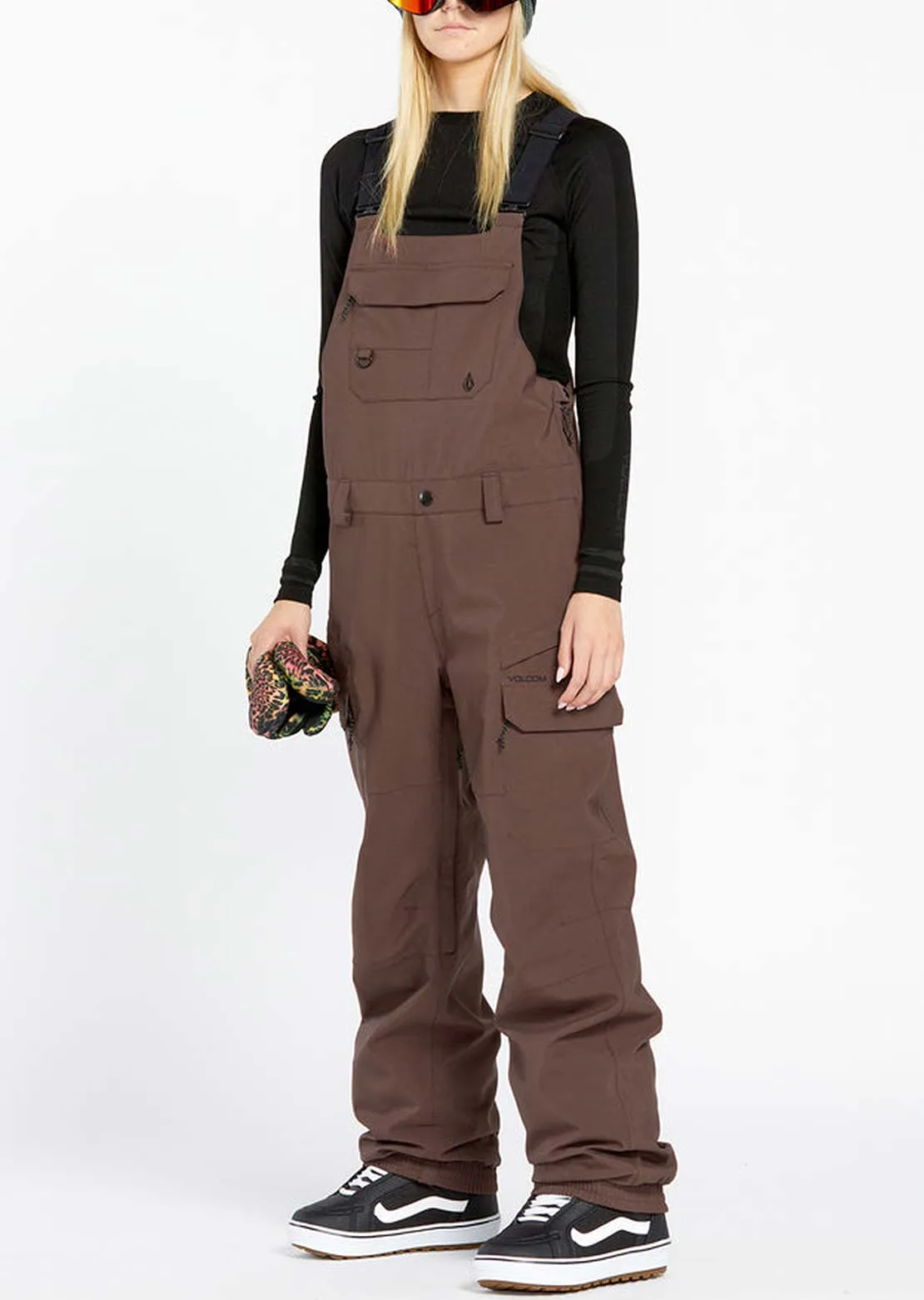 Volcom Women's Creston 3d Stretch Bib Overall Pant