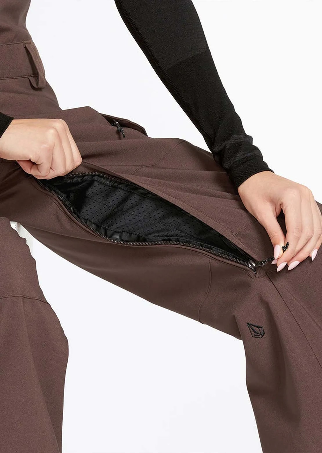 Volcom Women's Creston 3d Stretch Bib Overall Pant