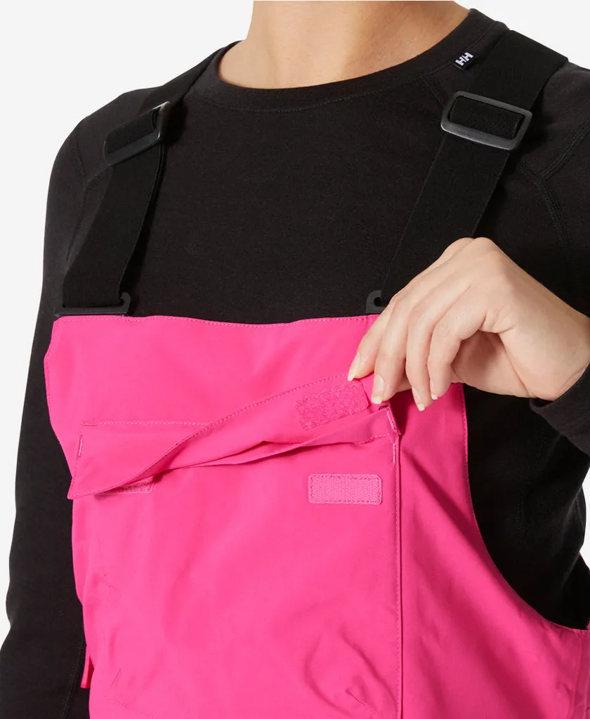W LEGENDARY INSULATED BIB PANT, Dragon Fruit