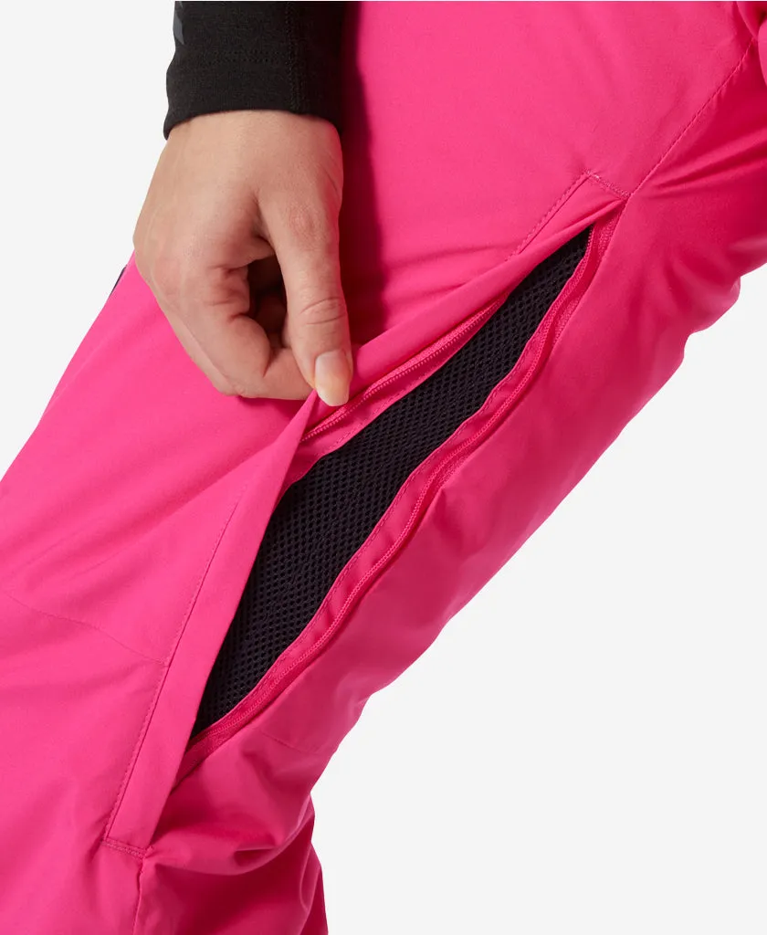 W LEGENDARY INSULATED BIB PANT, Dragon Fruit