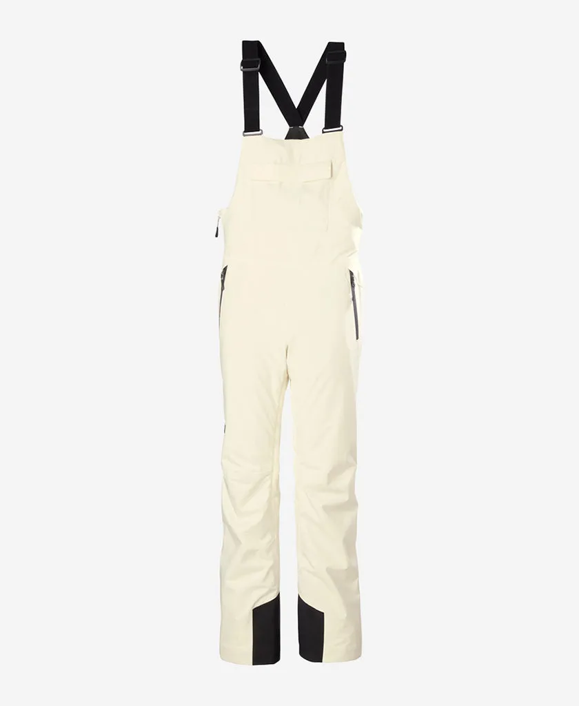 W LEGENDARY INSULATED BIB PANT, Snow
