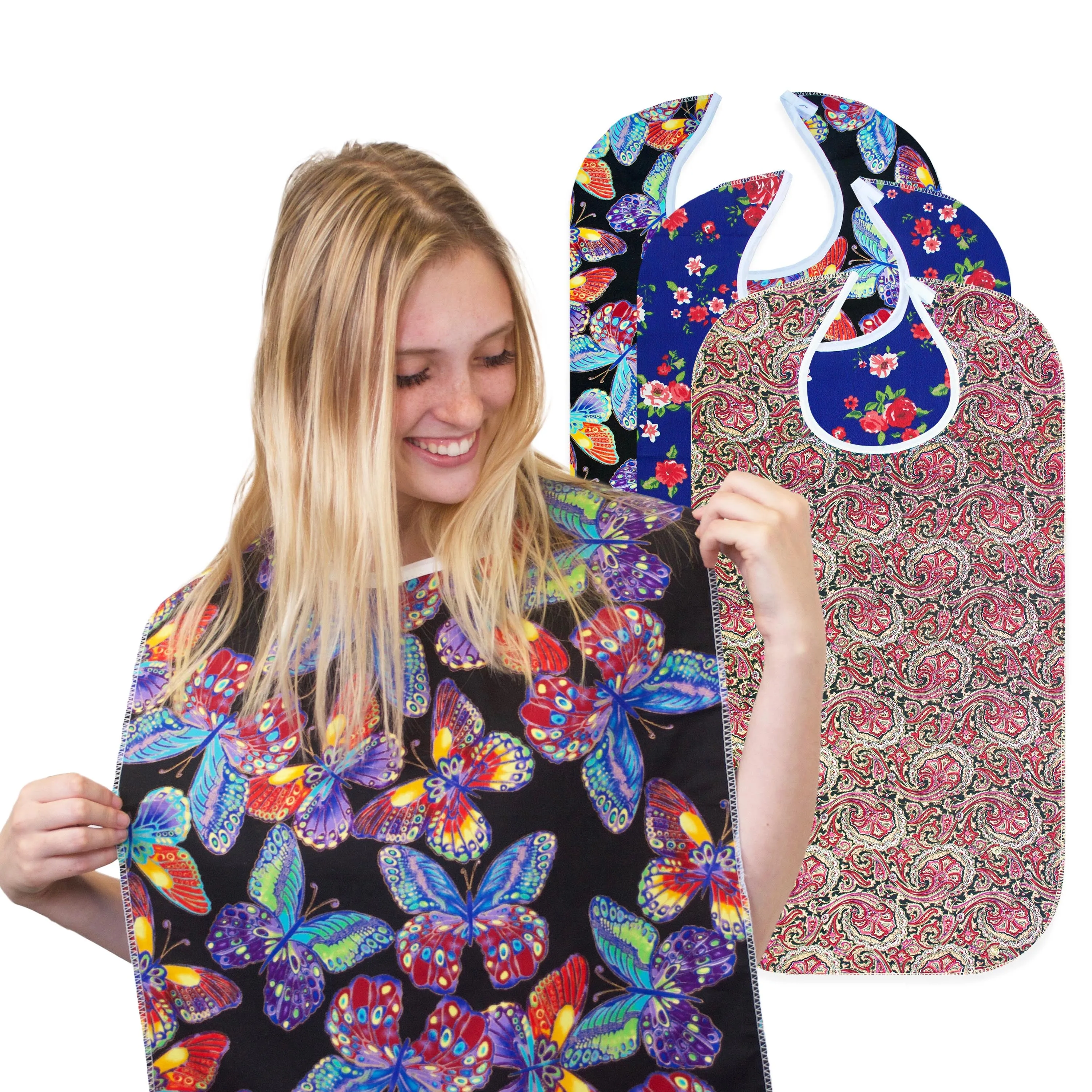 Washable Adult Bib (3 Pack)