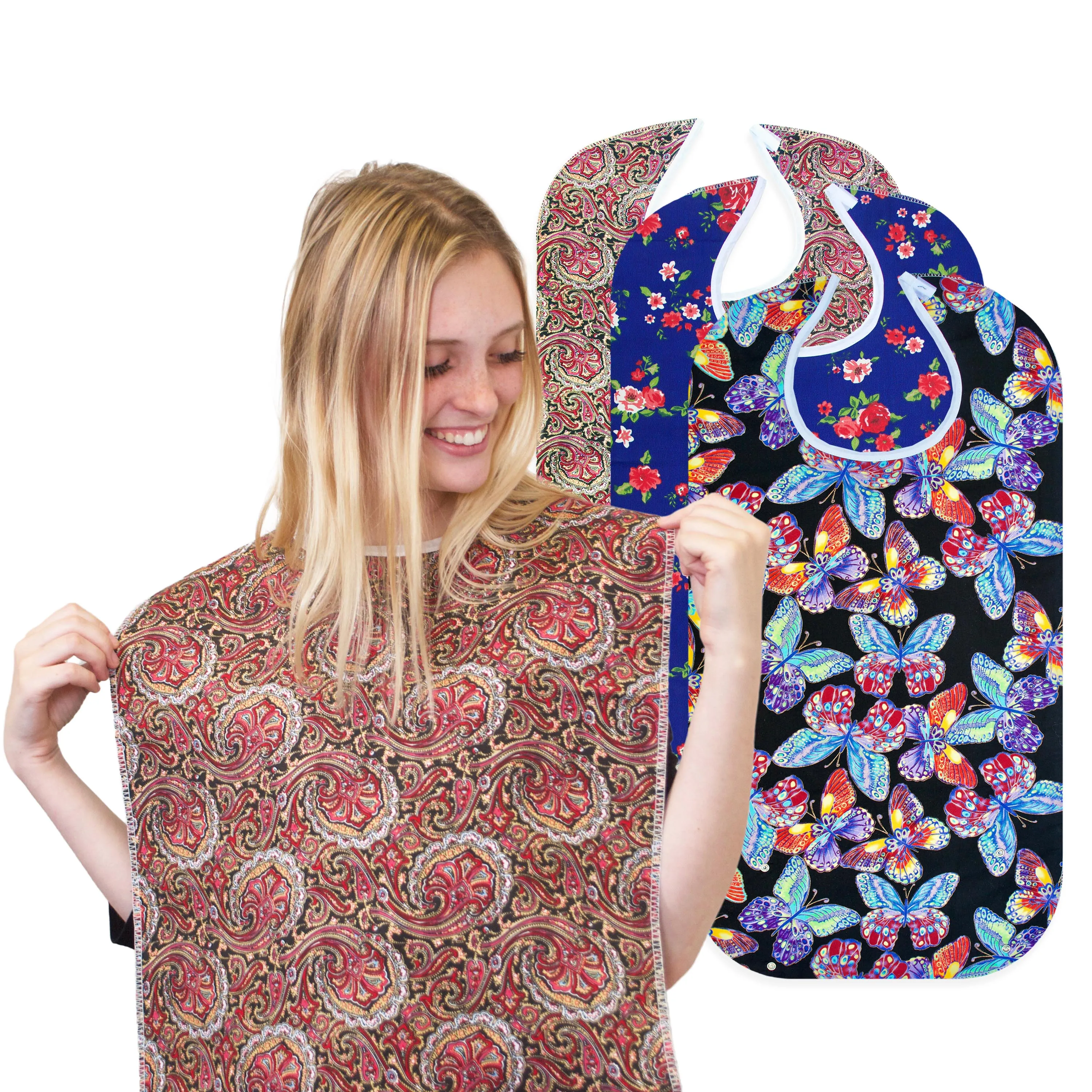 Washable Adult Bib (3 Pack)