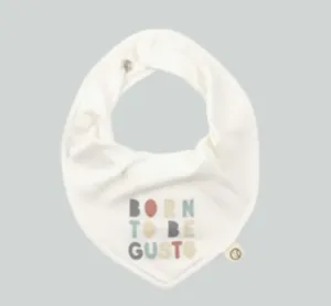 Waterproof Organic  Bandana Bib Bib Cream