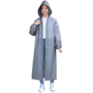 Waterproof Travel Raincoat - Hooded Poncho for Fishing, Camping