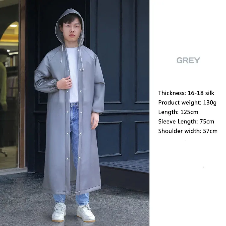 Waterproof Travel Raincoat - Hooded Poncho for Fishing, Camping
