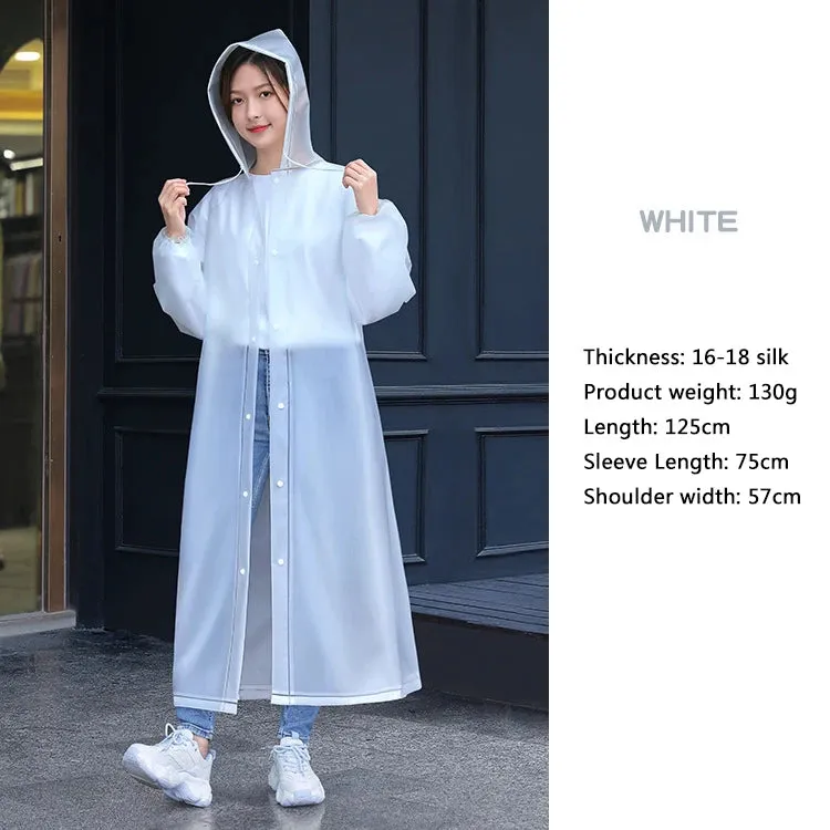 Waterproof Travel Raincoat - Hooded Poncho for Fishing, Camping