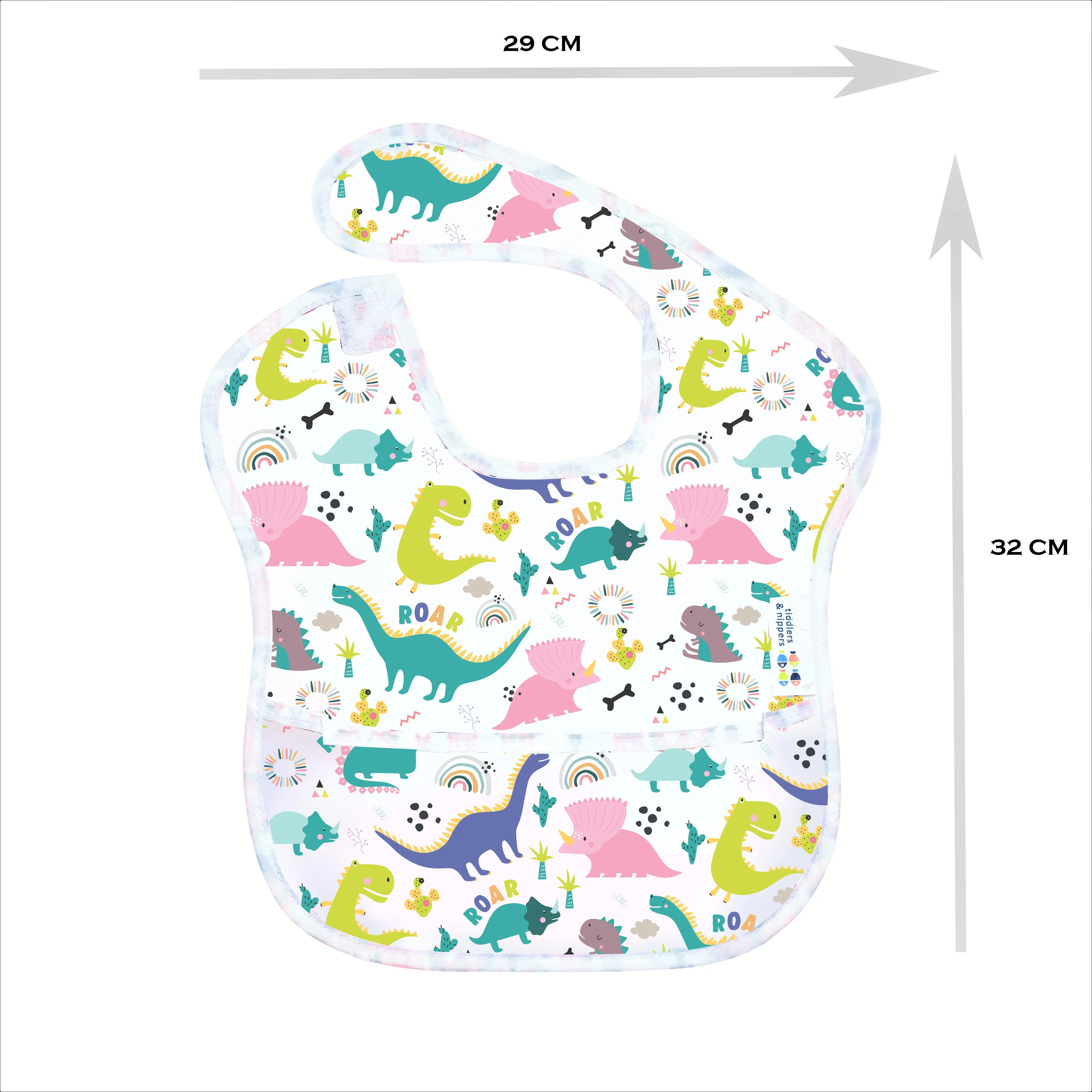 Wipe-Clean & Waterproof Baby Toddler Bibs (Single Pack & Sets)