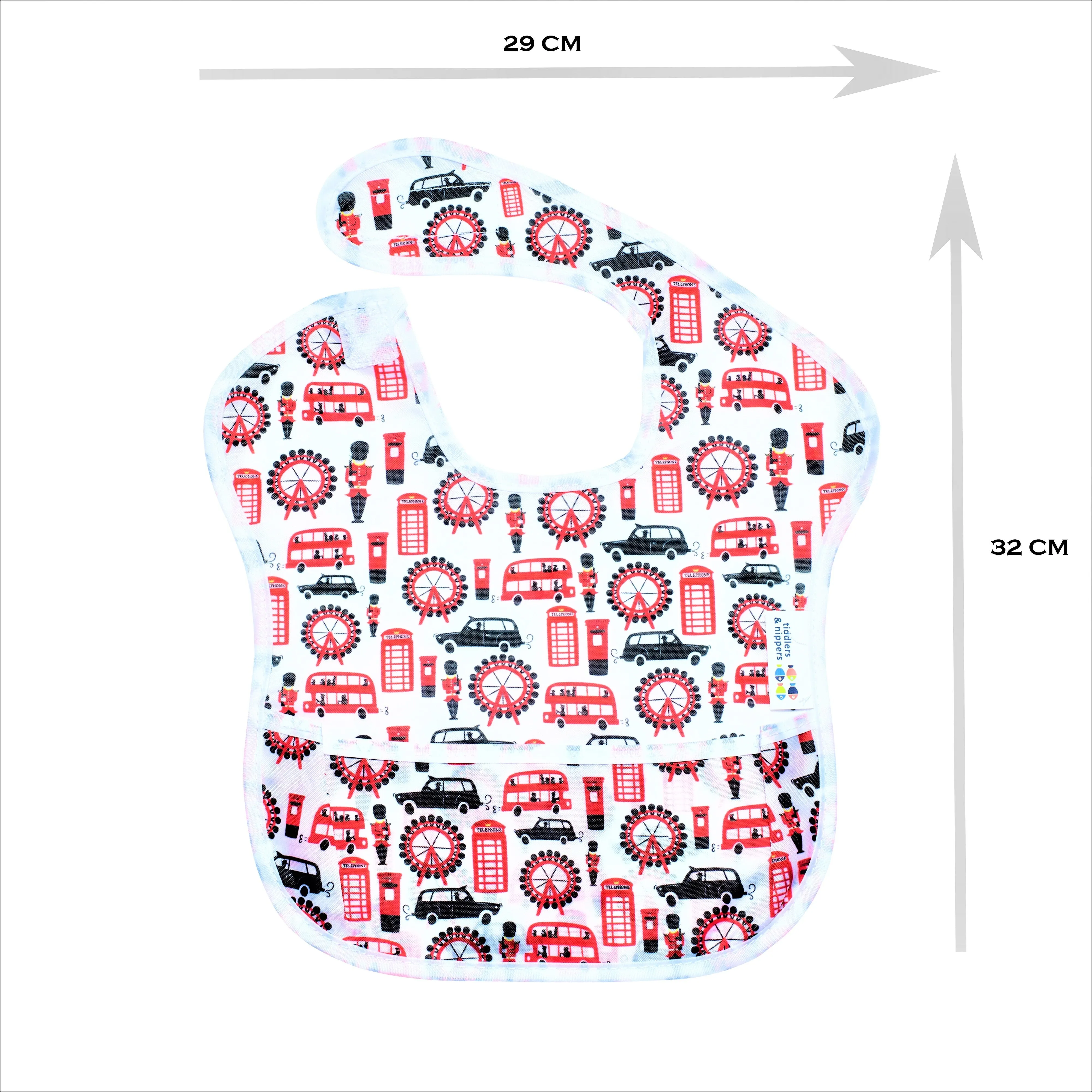 Wipe-Clean & Waterproof Baby Toddler Bibs (Single Pack & Sets)