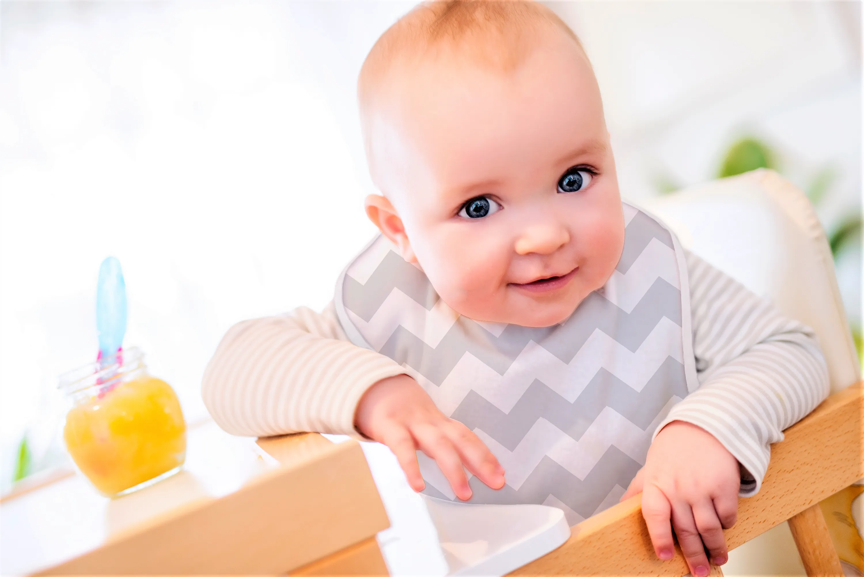 Wipe-Clean & Waterproof Baby Toddler Bibs (Single Pack & Sets)