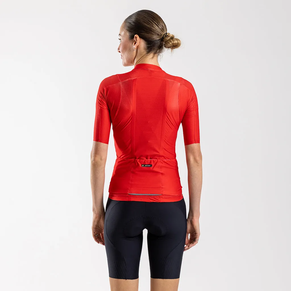 Women's Apex H1 Pro Fit Jersey (Red)
